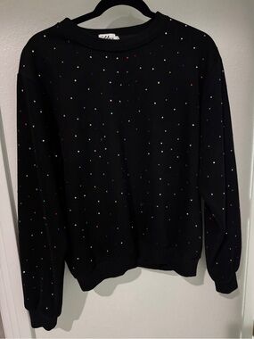 Lola rainbow sparkle gem tracksuit sweatshirt